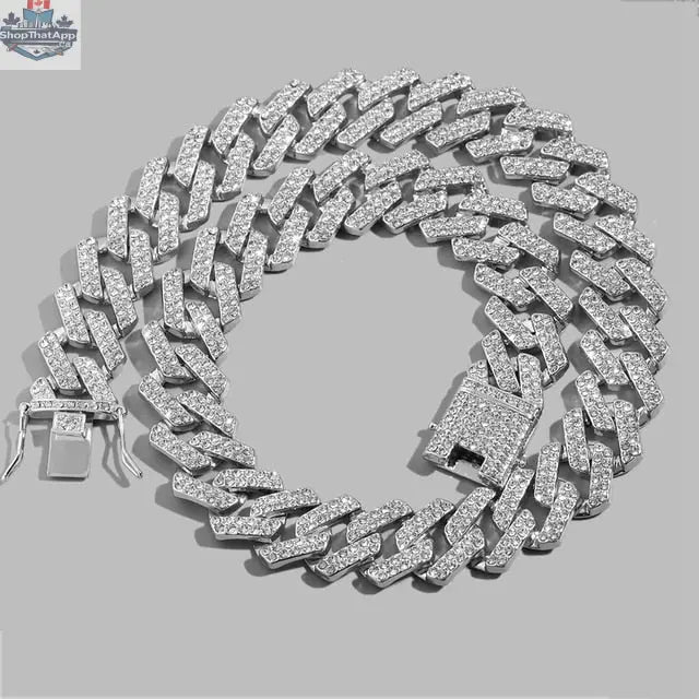 Transform Your Style with Our Premium Silver Cuban Link Chain - Shopthatapp.ca