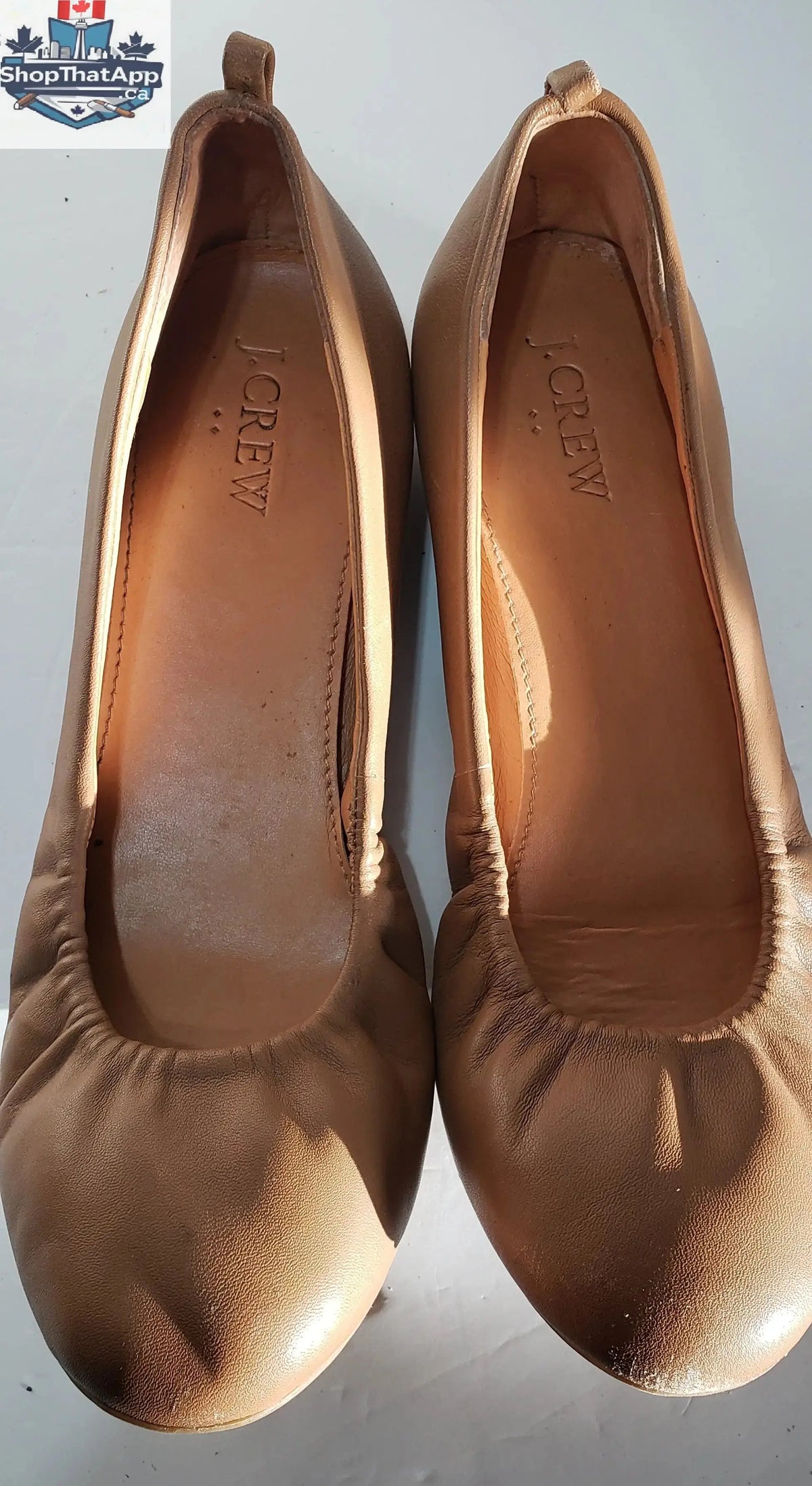 J. Crew Women's Leather Flats for Effortless Style and Comfort - Shopthatapp.ca