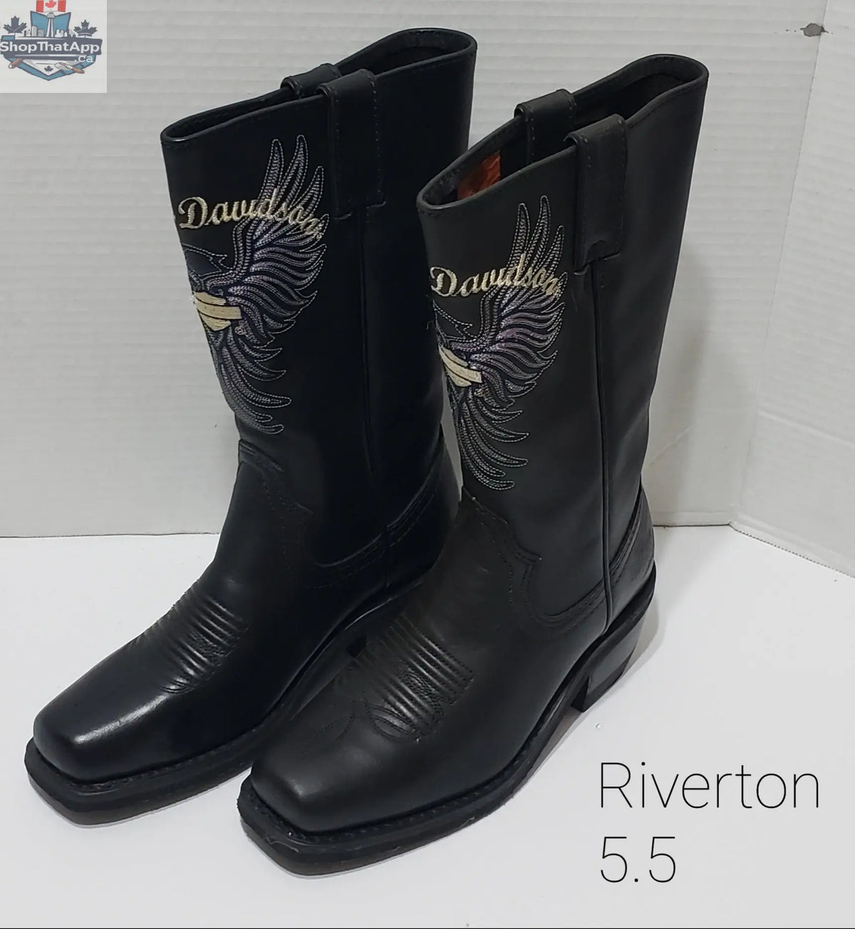 Harley-Davidson Women's Riverton Boots - Size 5.5 - Shopthatapp.ca