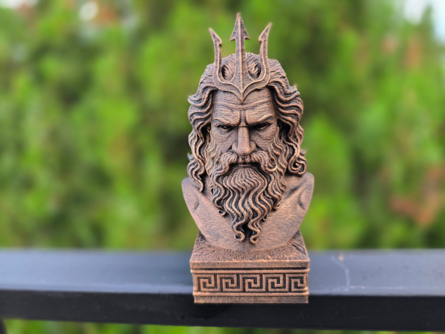 Poseidon Bust Sculpture – Greek Mythology Series - Shopthatapp.ca
