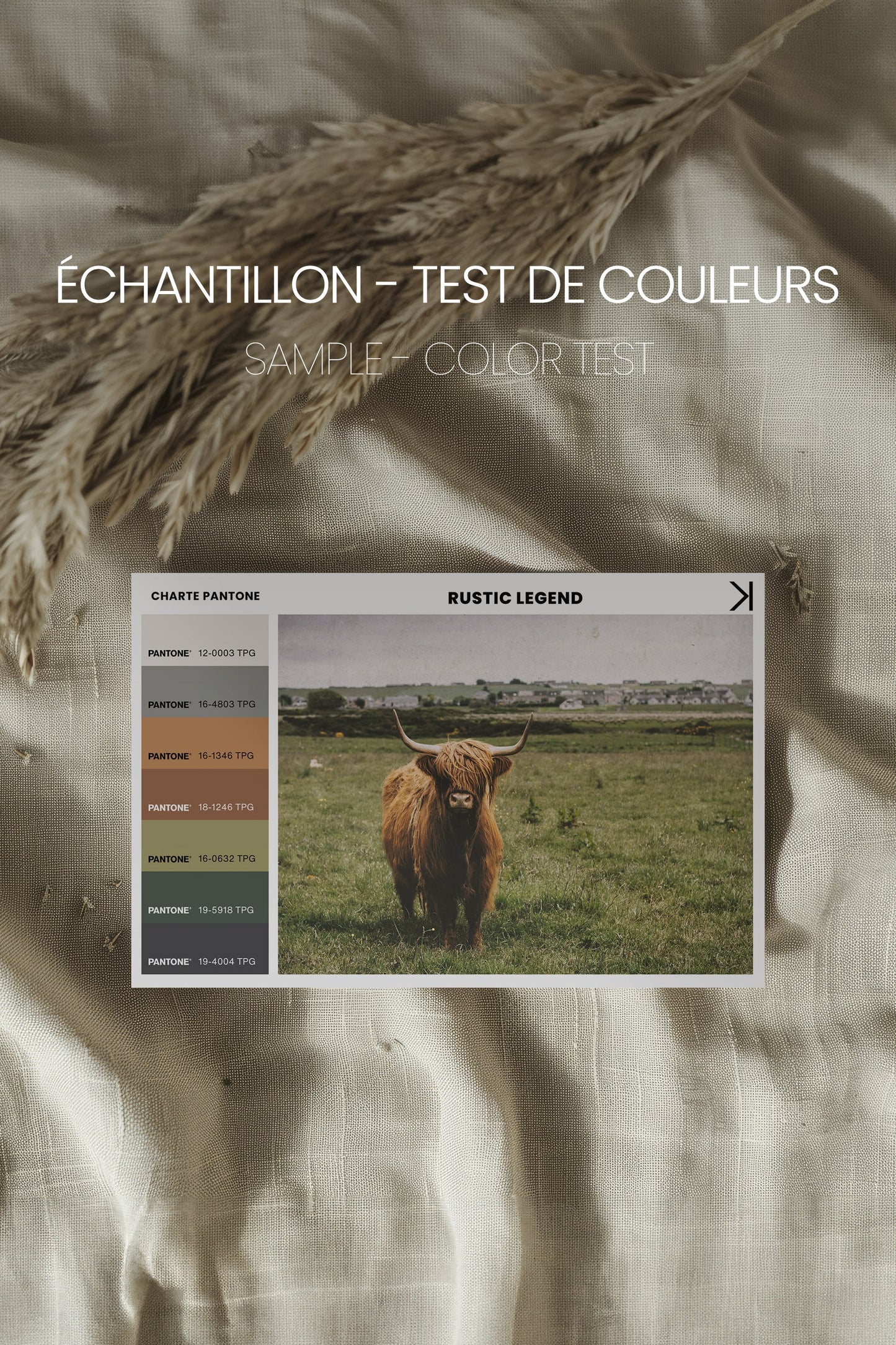 RUSTIC LEGEND - Oeuvre sur toile rustique étirée - Shopthatapp.ca