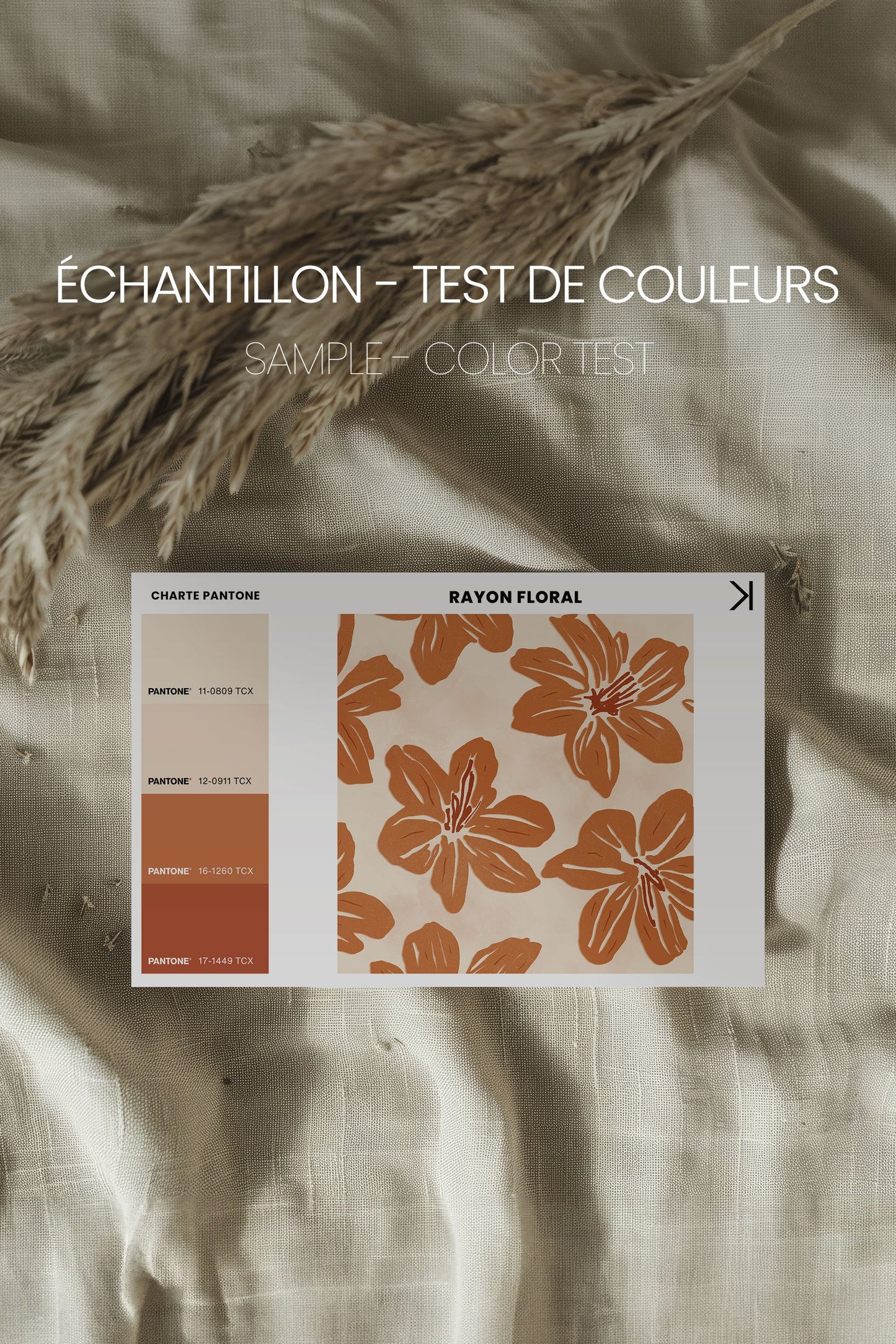 RAYON FLORAL - Oeuvre sur toile étirée pour une décoration intérieure contemporain - Shopthatapp.ca