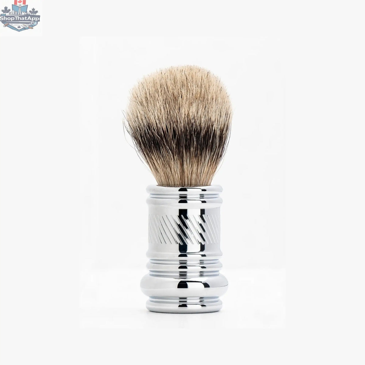 Ombre Mesh Dress for Stylish and Chic Occasions with Merkur Badger Hair Shaving Brush - Shopthatapp.ca
