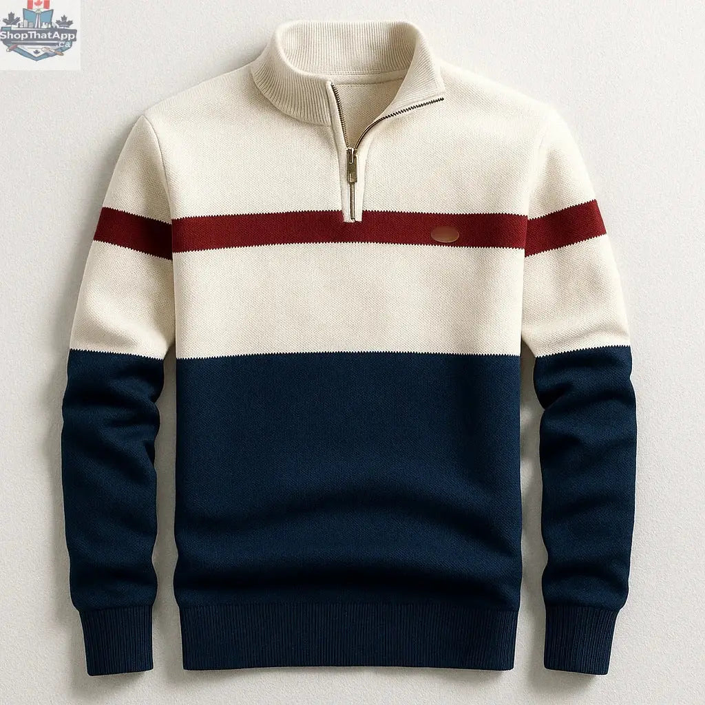 Premium CITADL pullover sweater in soft knit fabric, featuring a classic crew neck and cozy fit.