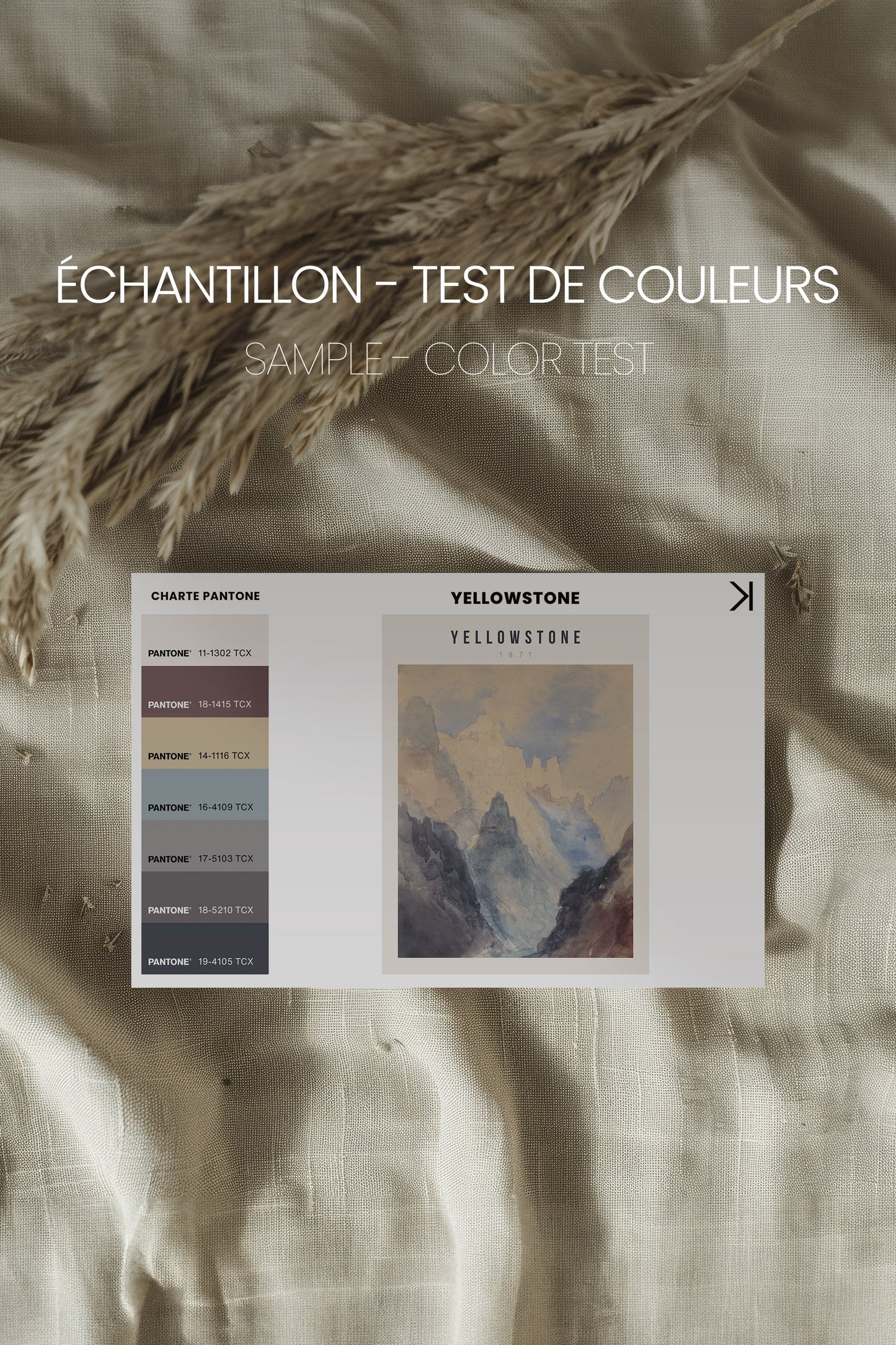 Yellowstone Canvas Artwork - Oeuvre sur Toile Étirée - Shopthatapp.ca