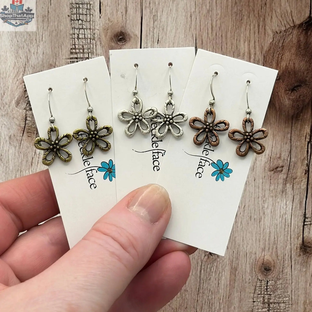 Flower Blossom Earrings - Shopthatapp.ca