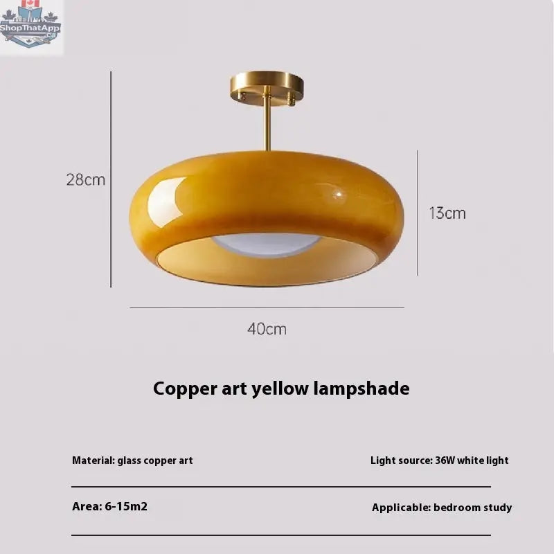 Creative Minimalist Bag LED Persimmon Balcony Aisle Ceiling Light Dining-room Lamp - Shopthatapp.ca