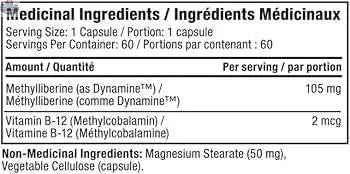 BulkBully Supplements Proline Dynamine cognitive supplement bottle with label, designed to boost energy and focus.