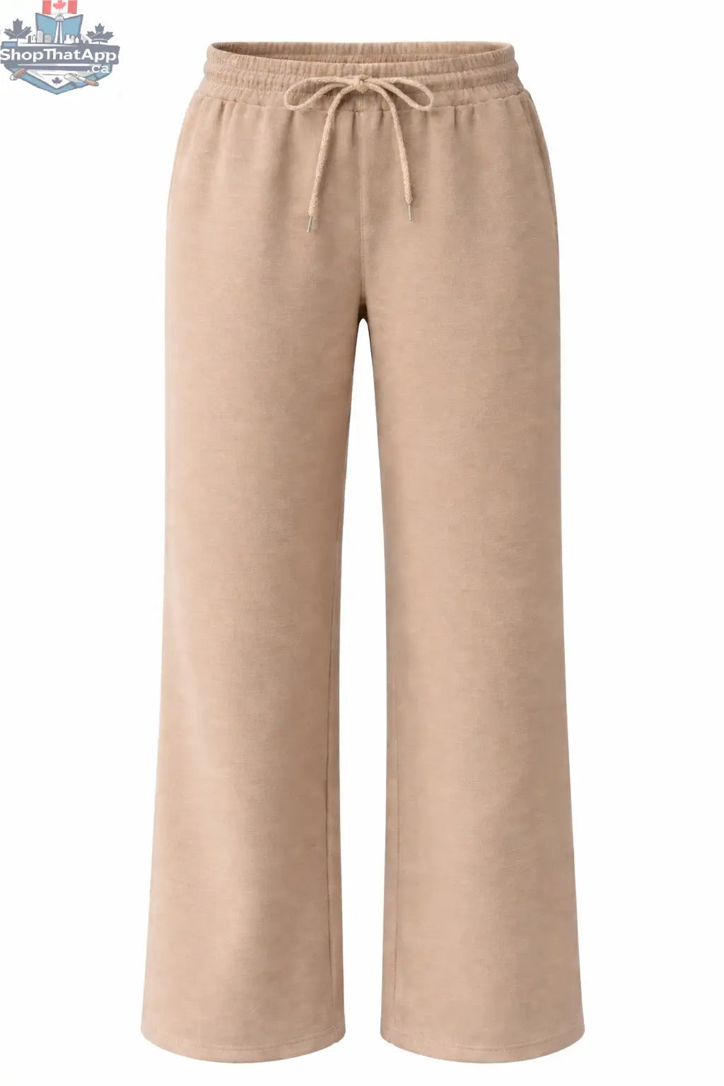 Maeve Luxeflow Relaxed Zip Top in Mocha Mousse - Comfortable 3/4 Sleeve Style - Shopthatapp.ca