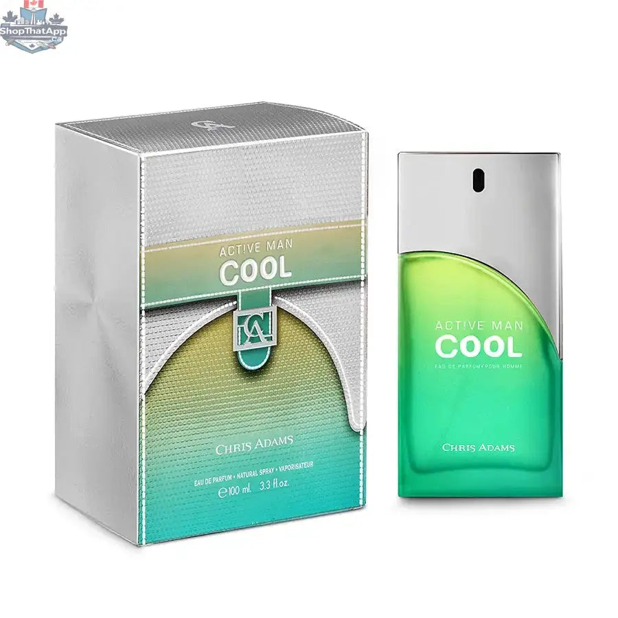 Chris Adams Active Man Cool 100mL - Shopthatapp.ca