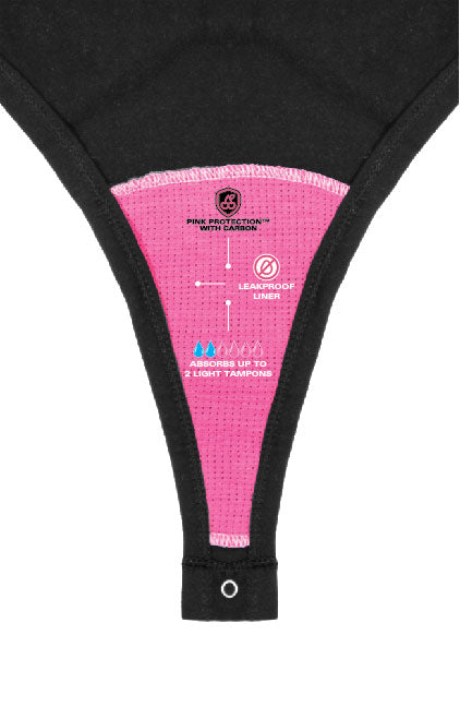 Leakproof T-Shirt Thong Bodysuit Liner