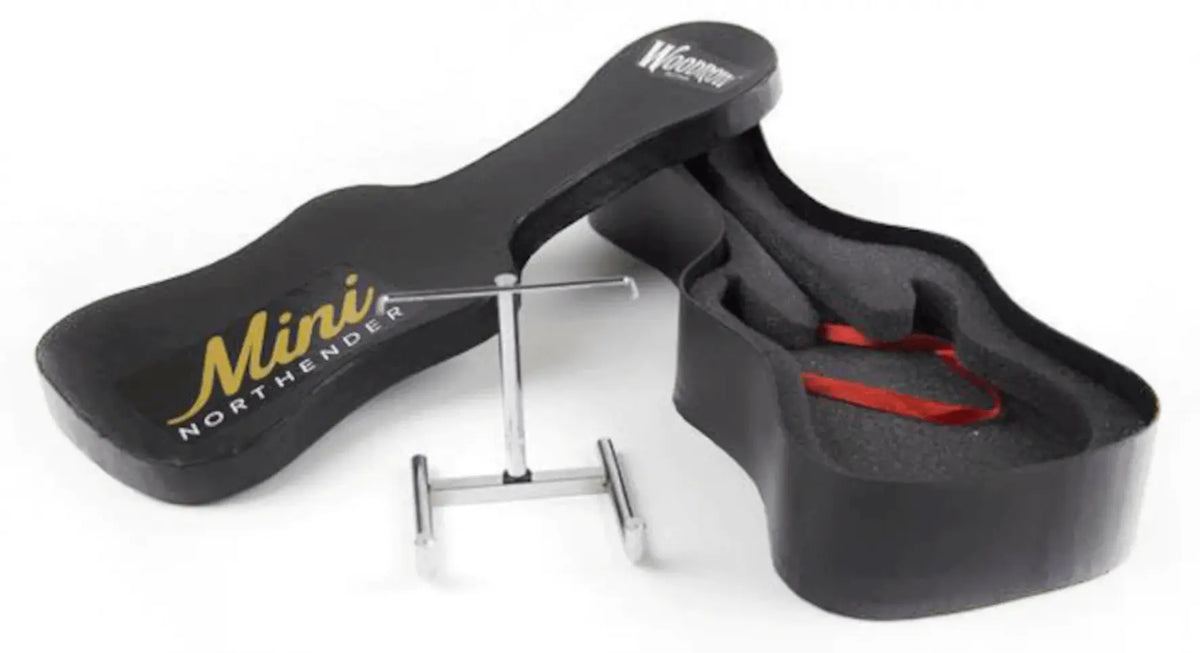 Little Guitars Pittsburgh Penguins mini guitar with stand, 10-inch collectible guitar for hockey fans and sports enthusiasts.