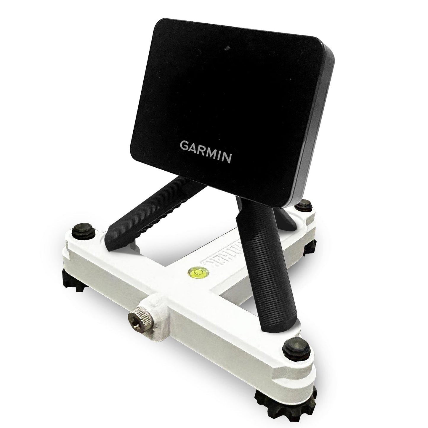 Garmin R10 alignment stand with laser-guided centering, bubble level & adjustable base - Shopthatapp.ca