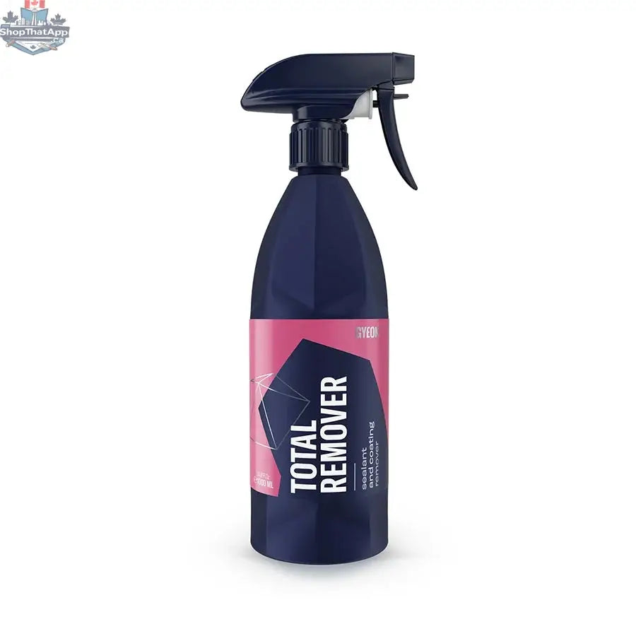 GYEON Q²M Total Remover bottle, 1-liter size, with label and cap, used for cleaning and preparing vehicle surfaces.