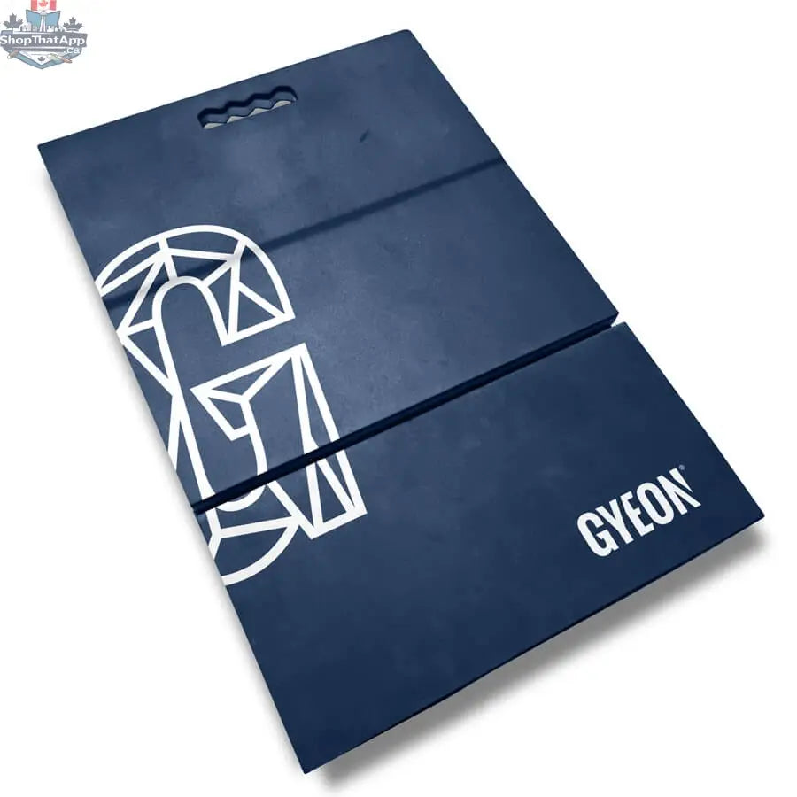 GYEON Q²M Kneel Mat by CARZILLA, black foam pad for comfortable kneeling during car detailing or maintenance.