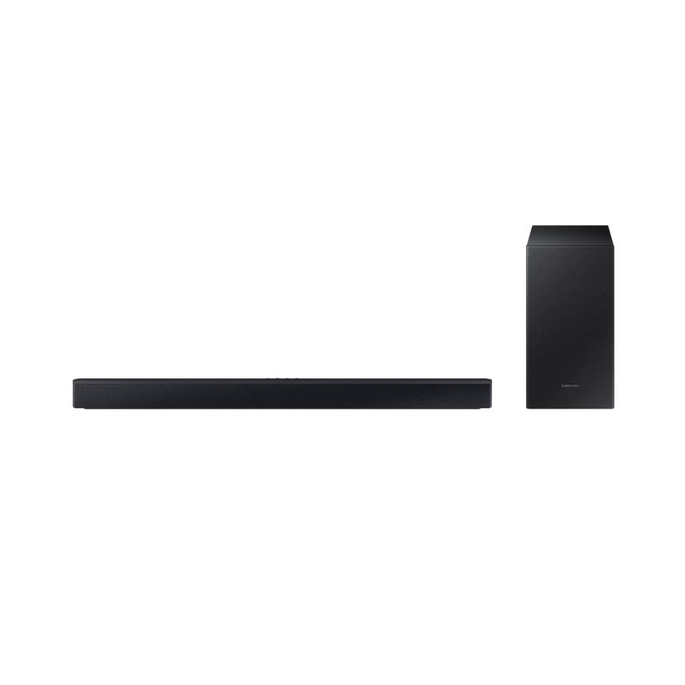 Barre de son Samsung 2.1 canaux avec haut-parleur d'extrêmes graves sans fil (HW-C445) - Shopthatapp.ca