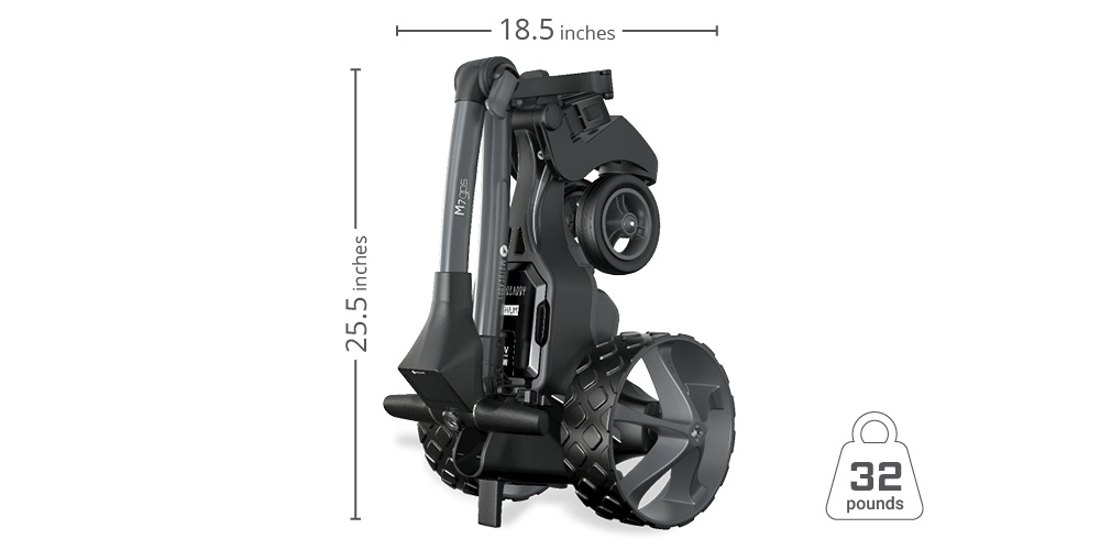 M7 GPS Electric Golf Trolley with ULTRA Lithium Battery – Remote-Controlled, Touchscreen, 40K+ Courses - Shopthatapp.ca
