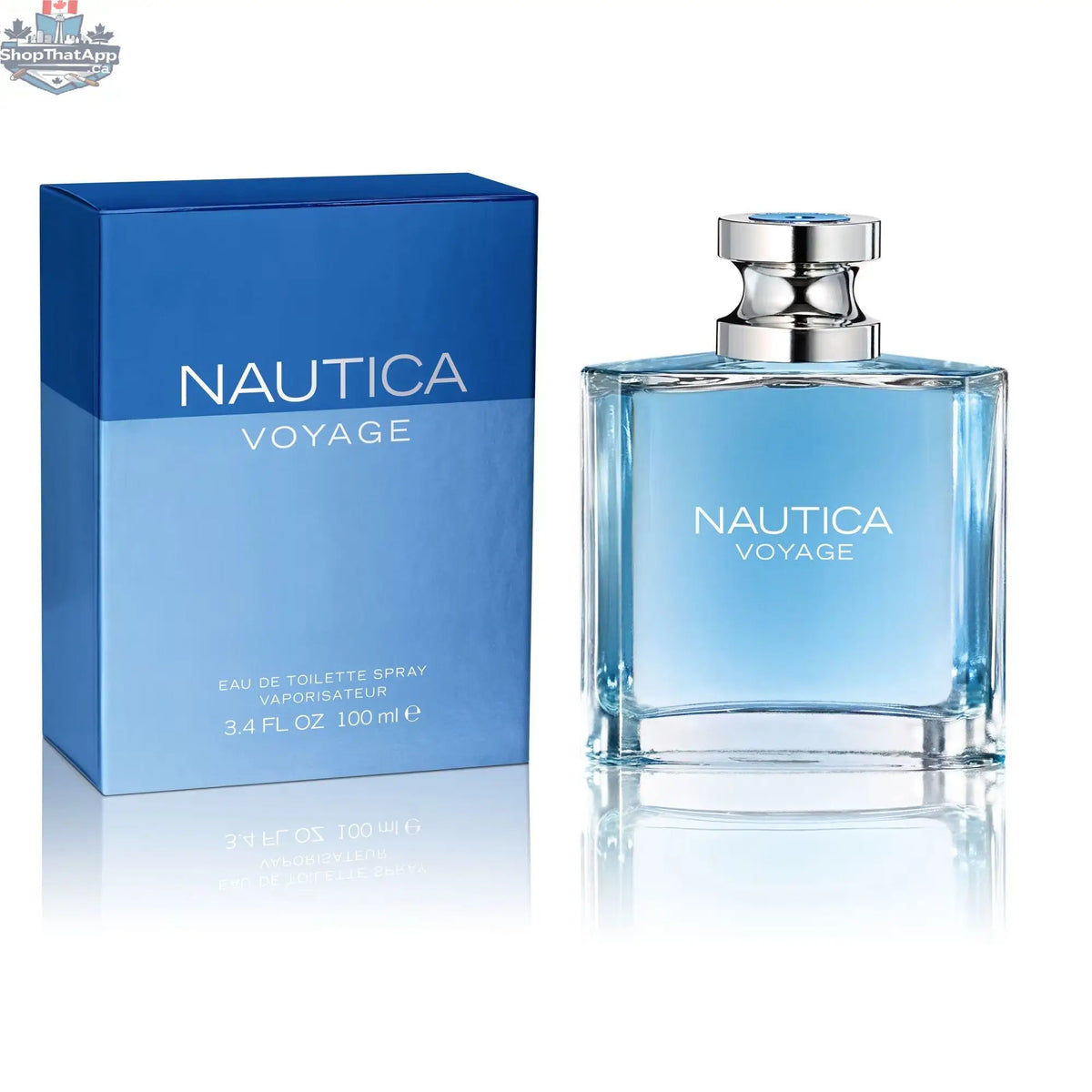 Nautica Voyage Eau de Toilette for Men 100mL (3.4oz) - Shopthatapp.ca