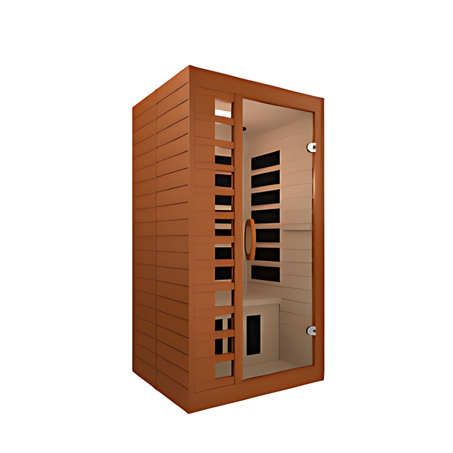 Sauna infrarouge individuel Westinghouse - Finition cèdre - Usage intérieur uniquement (WES43-1600) - Shopthatapp.ca