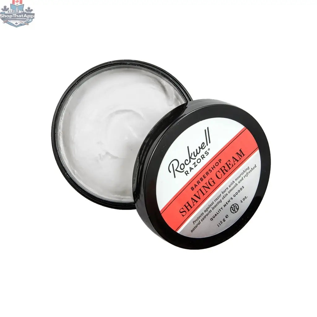 Rockwell Razors Shave Cream Barbershop Scent (4oz / 113g) - Shopthatapp.ca