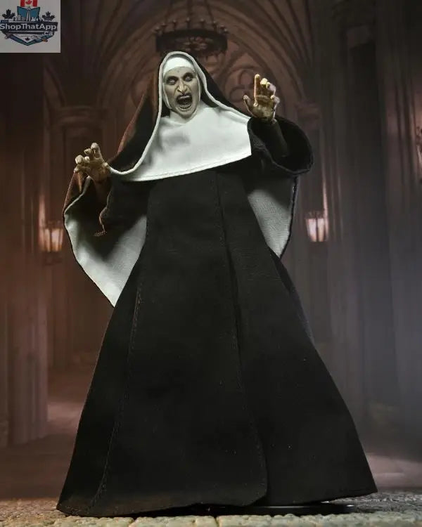 Toy Snowman Conjuring Universe Valak action figure, highly detailed collectible horror toy with intricate ghostly design.