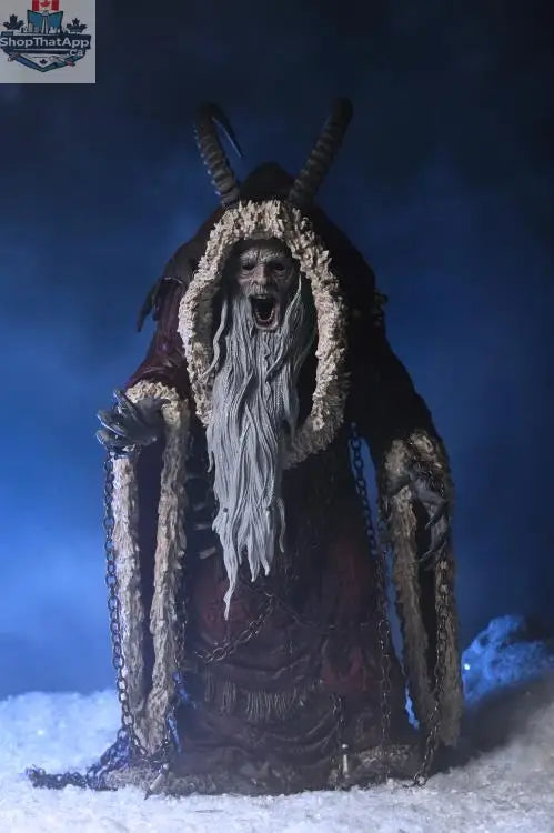 Toy Snowman Krampus Deluxe 2015 collectible action figure with detailed features and festive holiday design.
