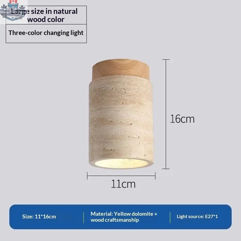 Japanese Style Trendy Yellow Cave Style Ceiling Light For Home Use - Shopthatapp.ca