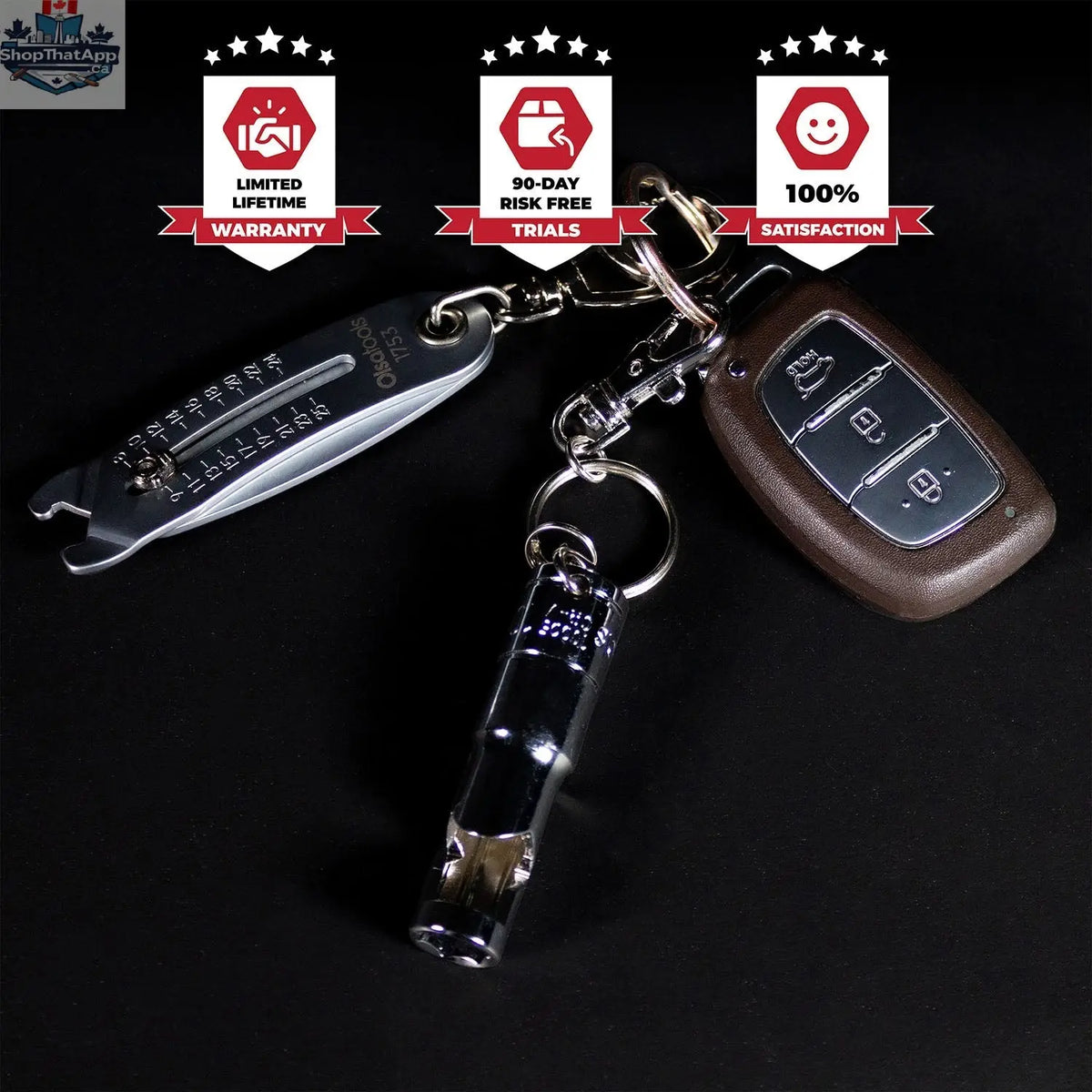 10 mm Socket Bottle Opener Keychain - Shopthatapp.ca