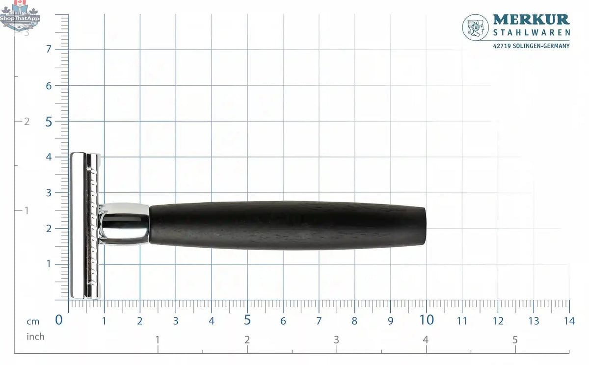 MERKUR 49C Razor with Elegant Ebony Handle - Shopthatapp.ca