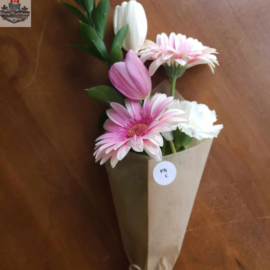 Posey Bouquet - Fresh Flower Event Favours - Shopthatapp.ca