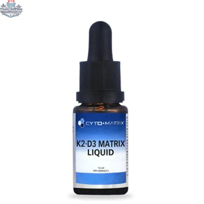 Cyto-Matrix K2 D3 supplement bottle by Monarch MD Medical Aesthetics, showing the supplement packaging with label.
