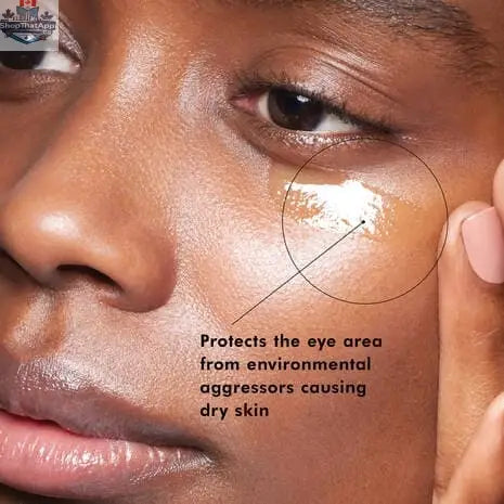 SkinCeuticals AOX Eye Gel in a clear jar with a white lid, featuring the product label and a smooth gel texture.