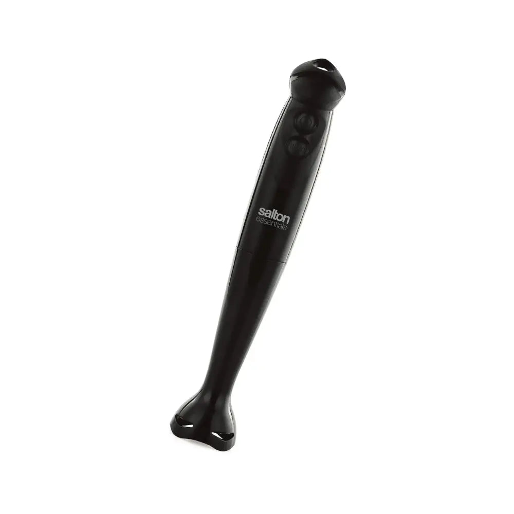 Salton 200W black handheld mixer with two speeds, part of oboxliquidation's mélanges et centrifugeuses collection, image 061283113030.