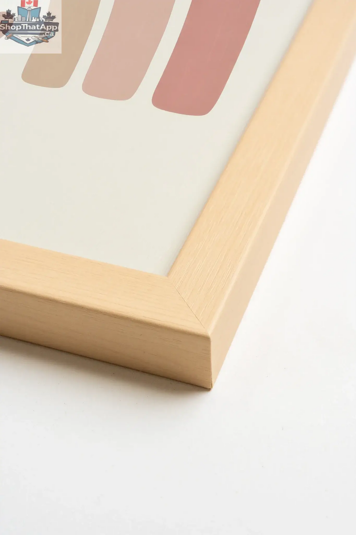NUANCES D'AMOUR, Oeuvre d'art encadrée sur toile rigide, encadré Naturel Clair (collective) - Shopthatapp.ca
