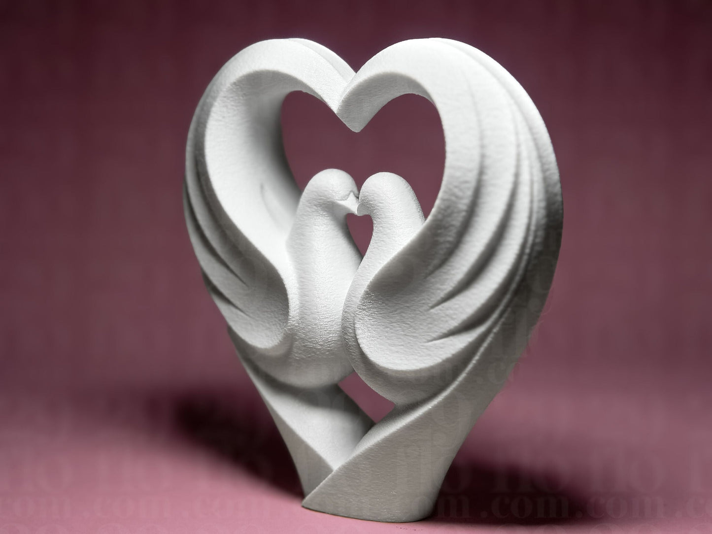 Doves to Heart Love Series - Celebrate Your Love with Exquisite Art - Shopthatapp.ca