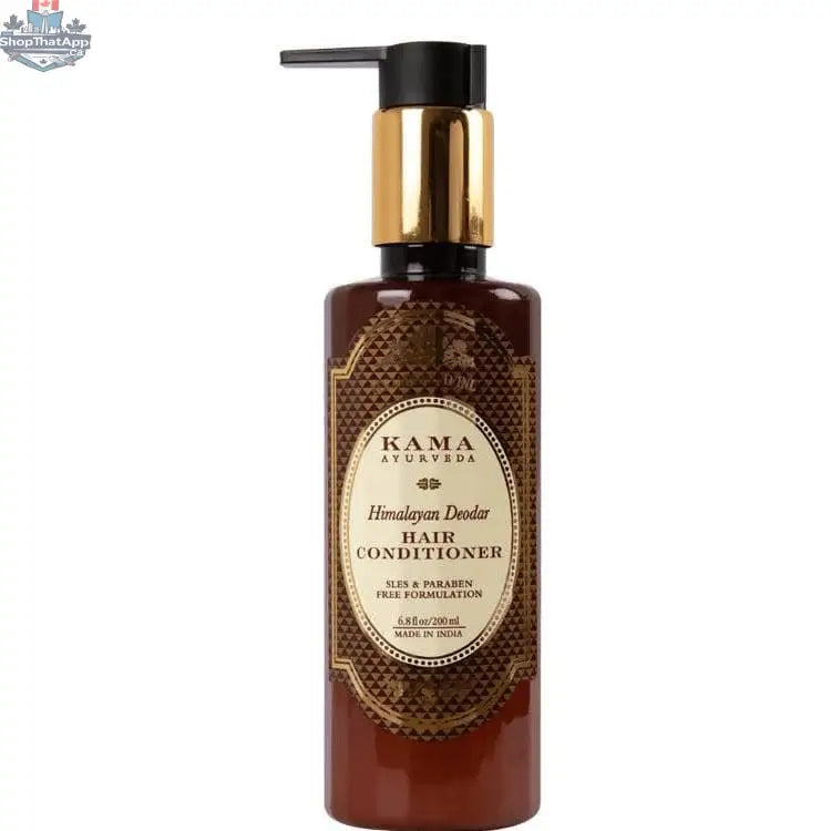 Kama Ayurveda Himalayan Deodar Hair Conditioner in 200ml bottle, natural personal-care product for healthy hair.