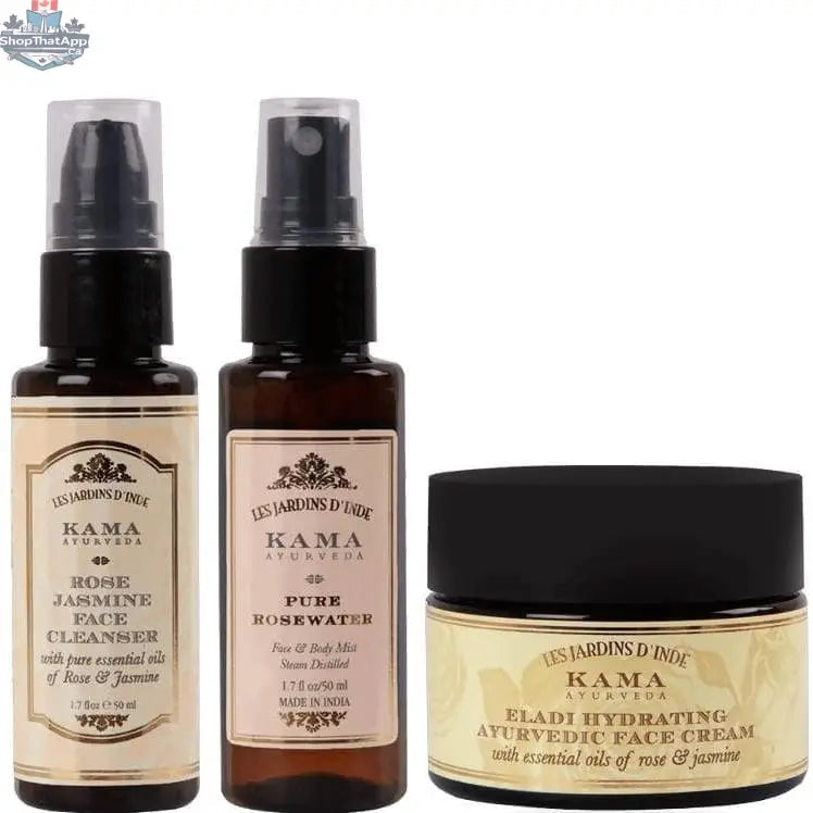 Kama Ayurveda Day Skincare for radiant, nourished skin, featuring natural ingredients in a sleek skincare bottle.