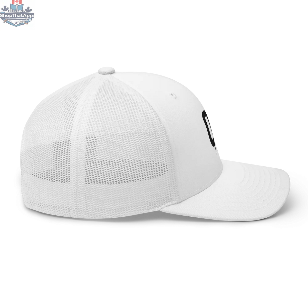 White - Trucker Snapback - Shopthatapp.ca