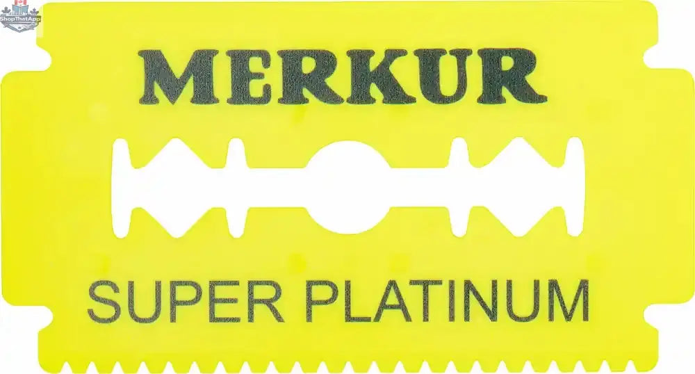 Merkur Nose Hair Trimmer - Stainless Steel, Matte Finish for Precision Grooming, Perfect for MERKUR Ice Scratcher Yellow - Shopthatapp.ca