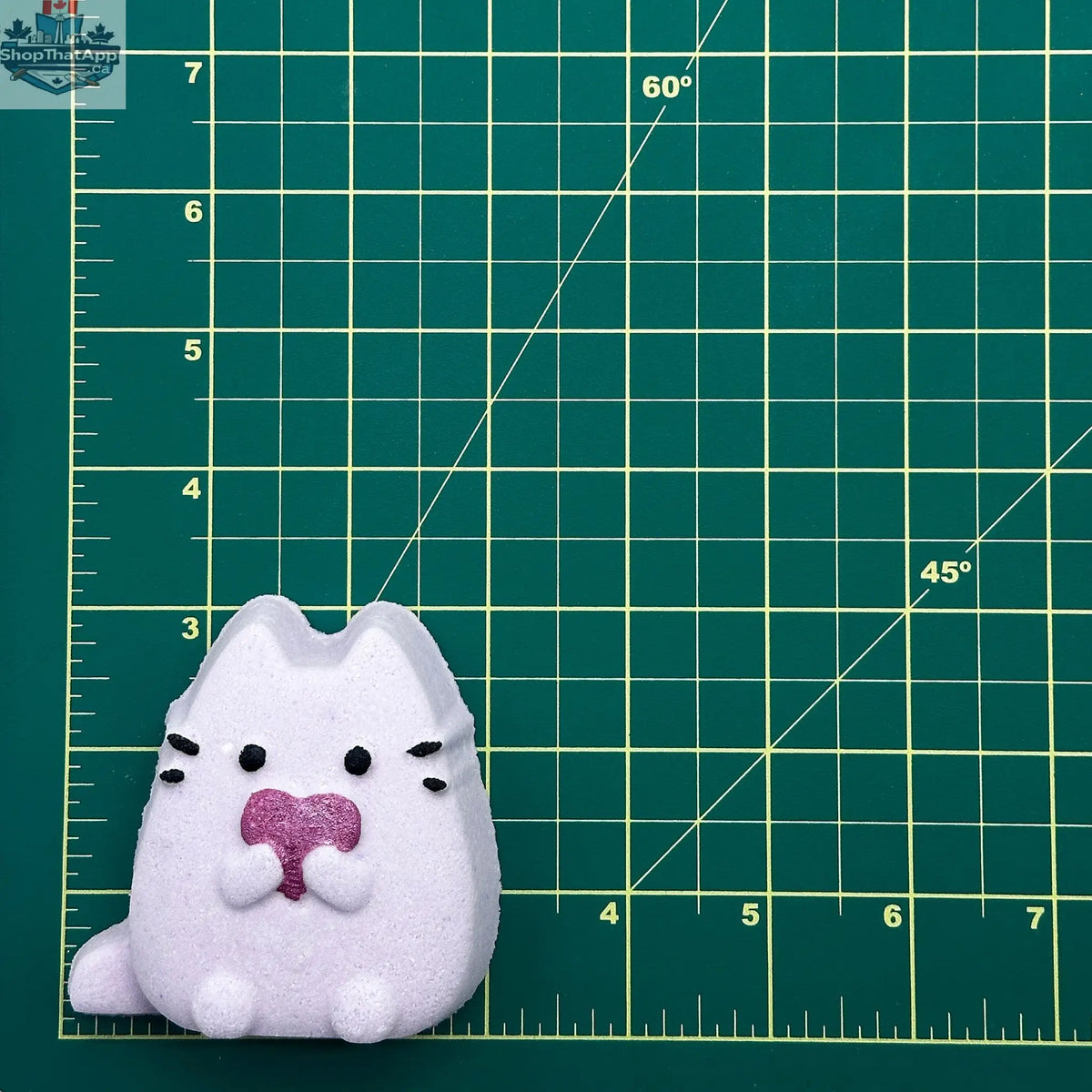 Pusheen Cat plush toy from The Bomb Bar Canada, soft and cuddly, perfect for cat lovers and plush toy enthusiasts.