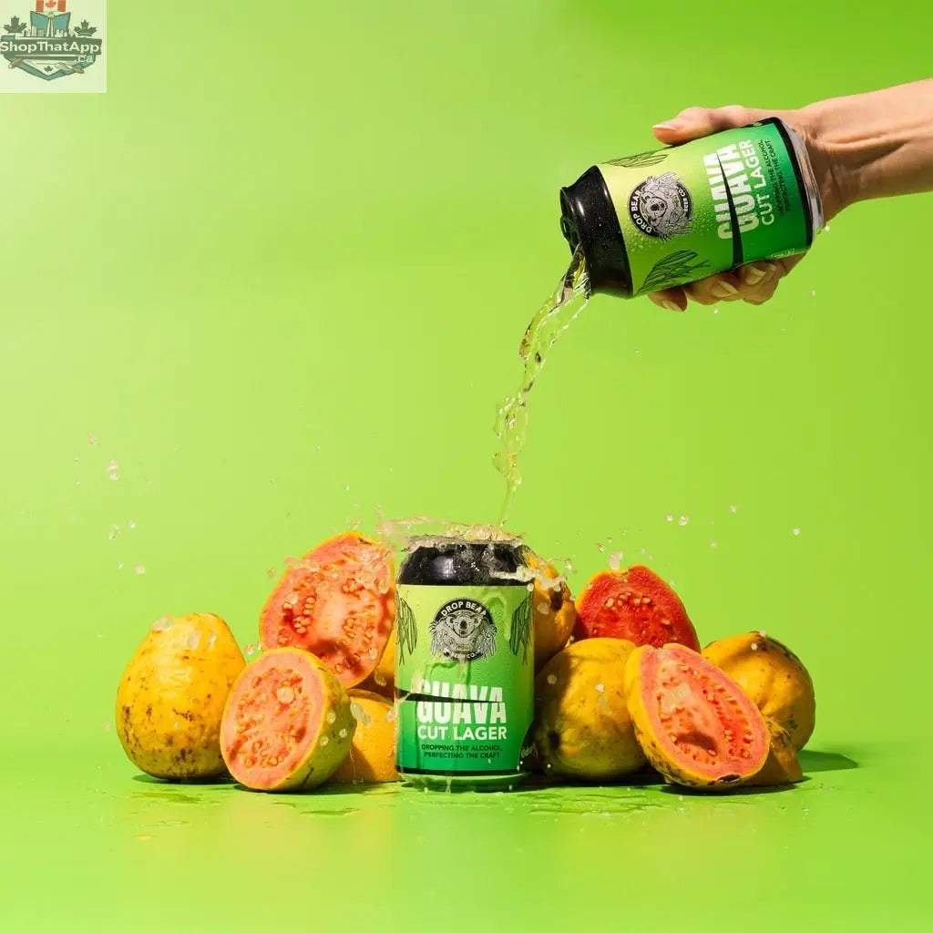Drop Bear Guava Cut Lager - Refreshing Craft Beer with Tropical Flavor - Shopthatapp.ca