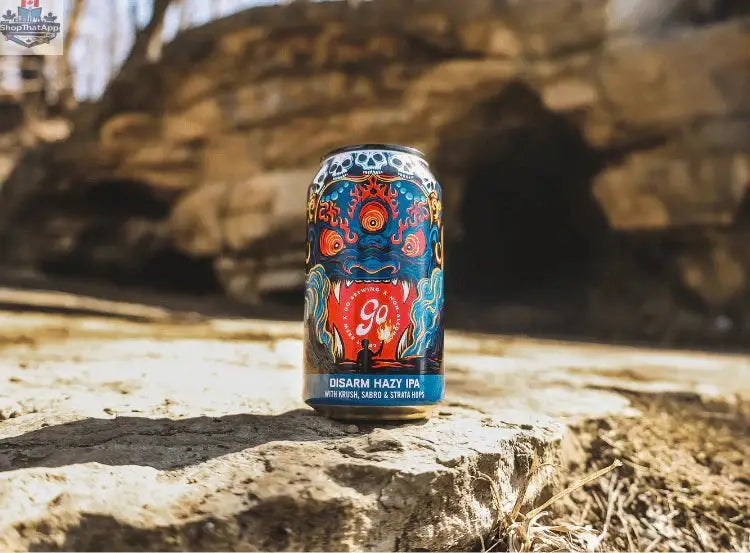 Go Brewing Disarm Hazy IPA Beer - Refreshing and Flavorful Hazy IPA - Shopthatapp.ca