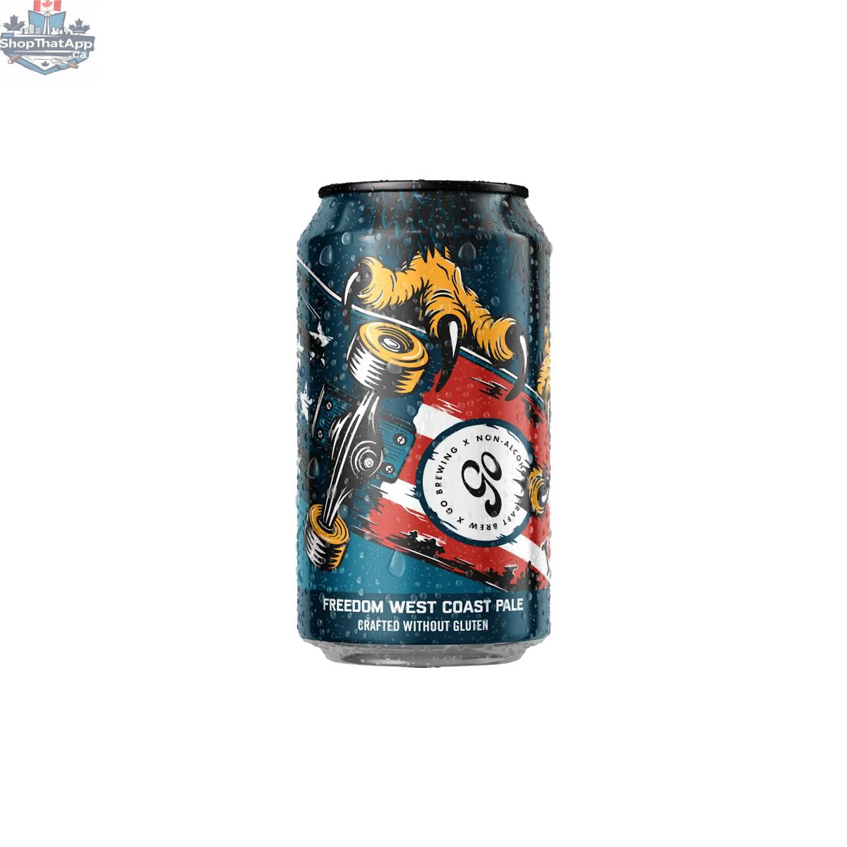 Go Brewing Gluten Free West Coast Pale Ale - Freedom Series - Shopthatapp.ca
