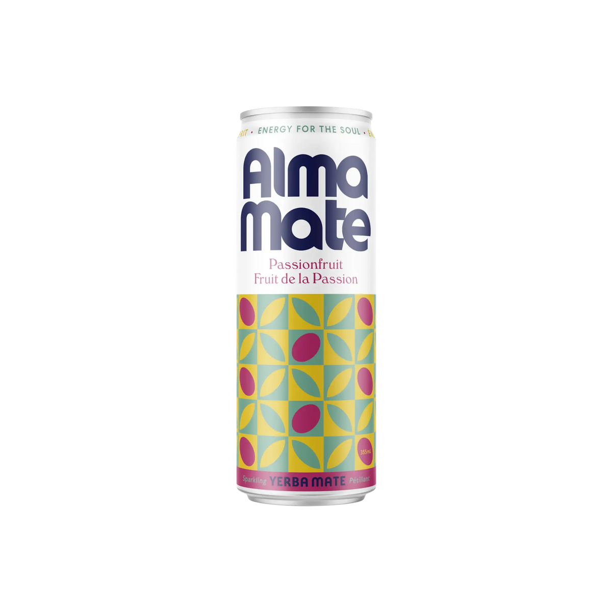 Alma Mate Passionfruit - Refreshing Natural Energy Drink - Shopthatapp.ca