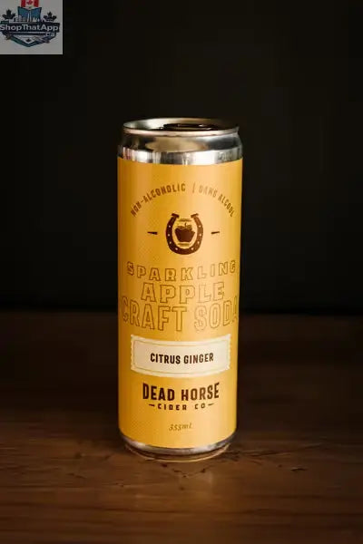 Dead Horse Cider Citrus Ginger - Refreshing Craft Cider with Zesty Flavor - Shopthatapp.ca