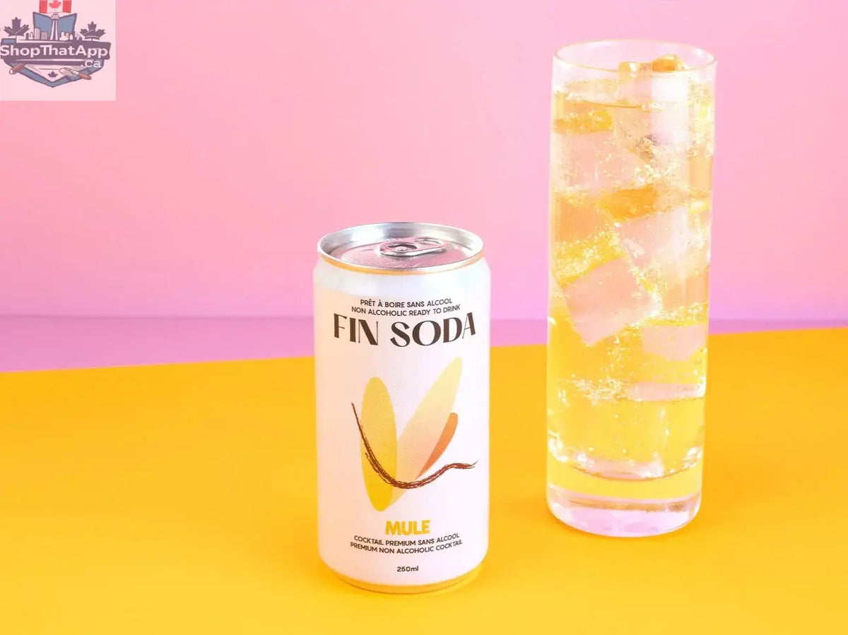 Fin Soda Ginger Mule - Refreshing Ginger Beer Cocktail - Shopthatapp.ca