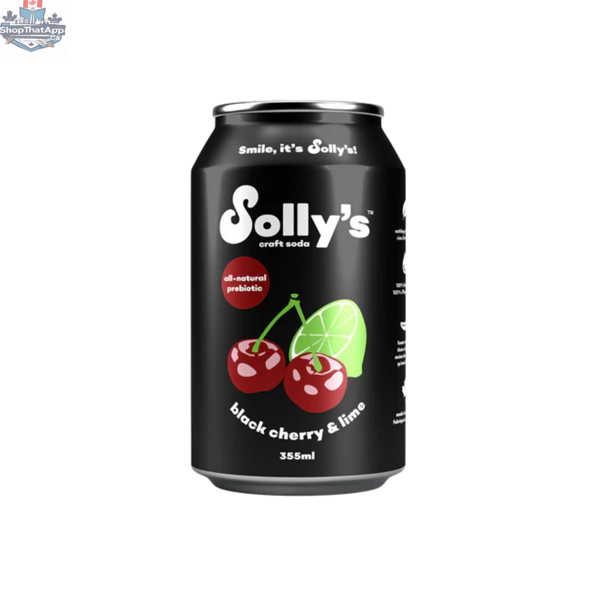 Solly's Black Cherry Lime Drink - Refreshing Flavor Experience - Shopthatapp.ca