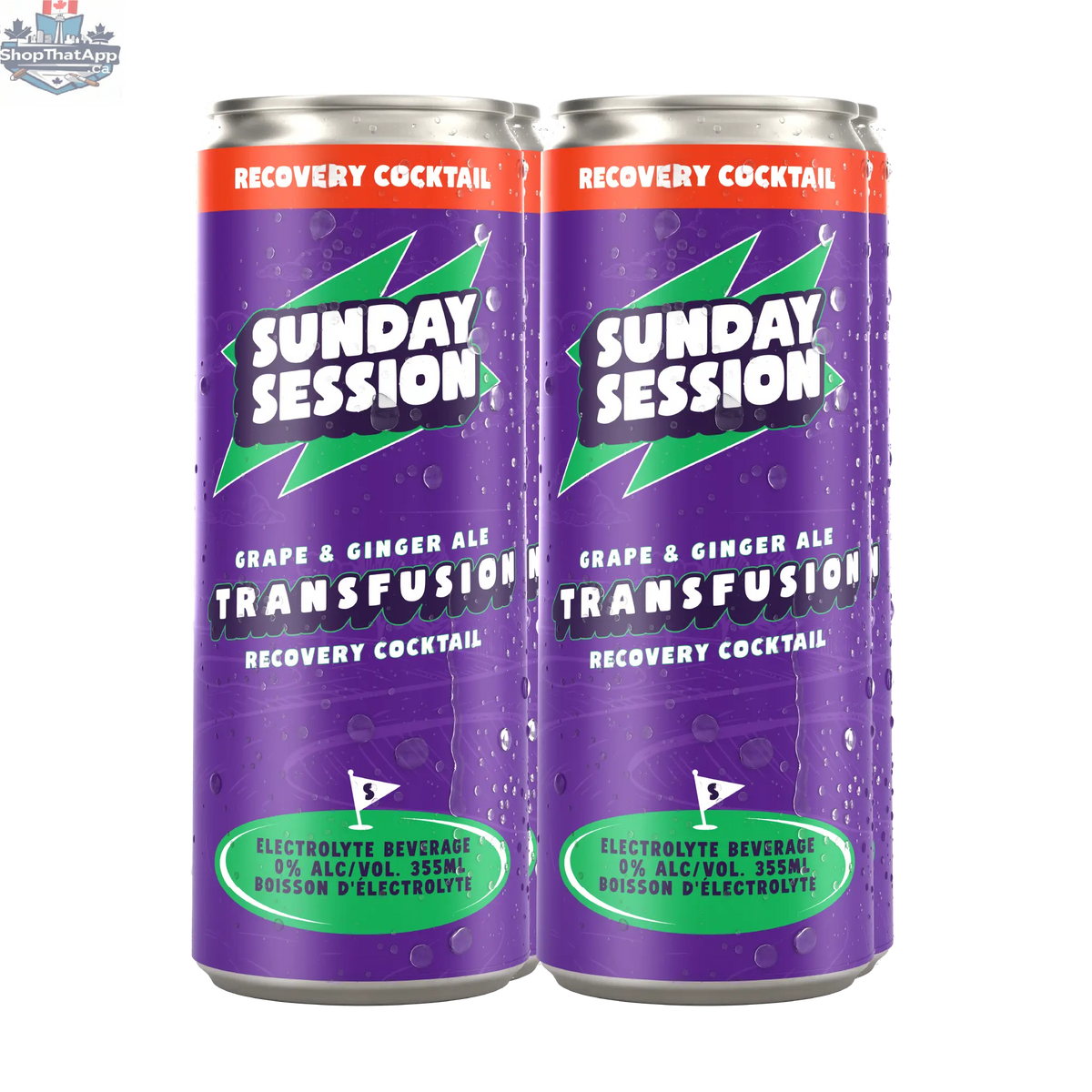 Sunday Session - Transfusion Recovery Cocktail - Shopthatapp.ca