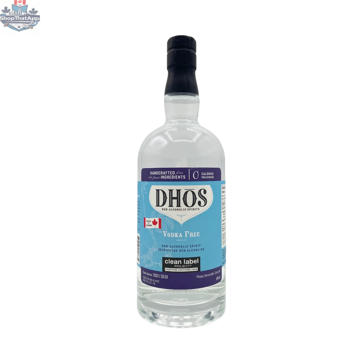 Dhōs - Vodka Free Drinks for Refreshing Non-Alcoholic Enjoyment - Shopthatapp.ca
