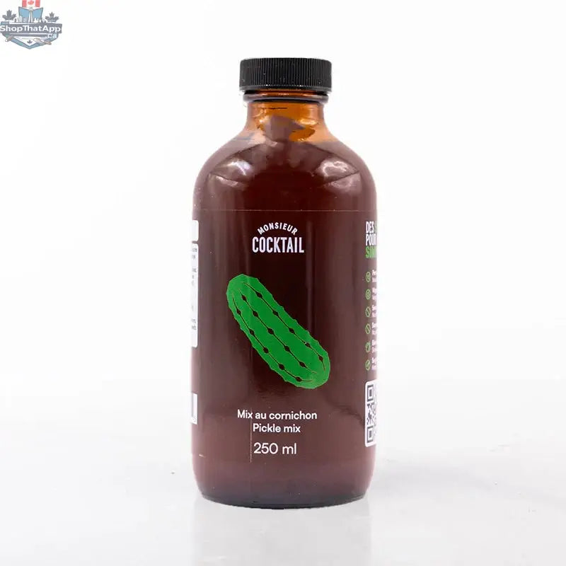 Monsieur Cocktail Pickle Cocktail Mix for Unique Flavored Drinks - Shopthatapp.ca